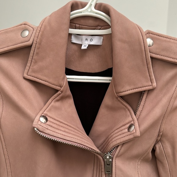 Iro Hanaspe leather jacket - Picture 4 of 7